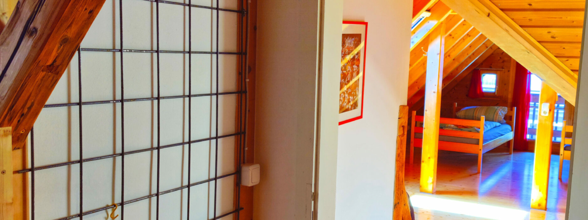 Käsküche Bernbeuren obere Fewo Flur